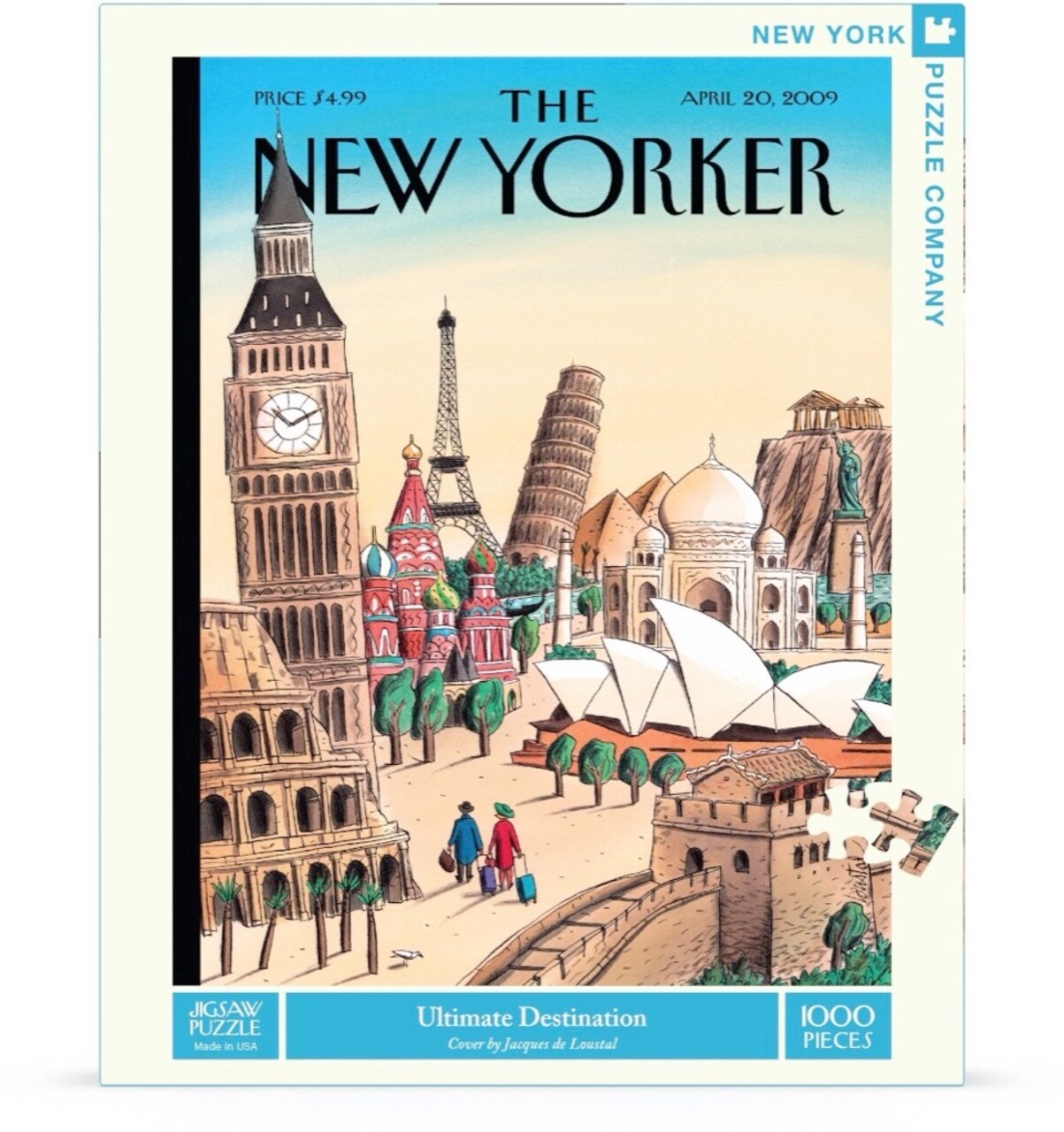 New York Puzzle Company Ultimate Destination 1000 Piece Piece Jigsaw Puzzle